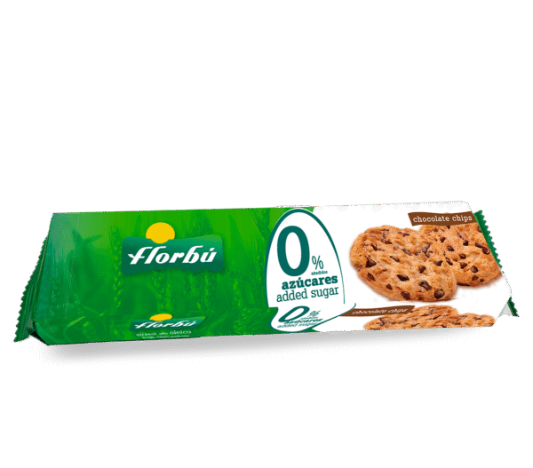 Cookies chocolate s/az. paquete 185g