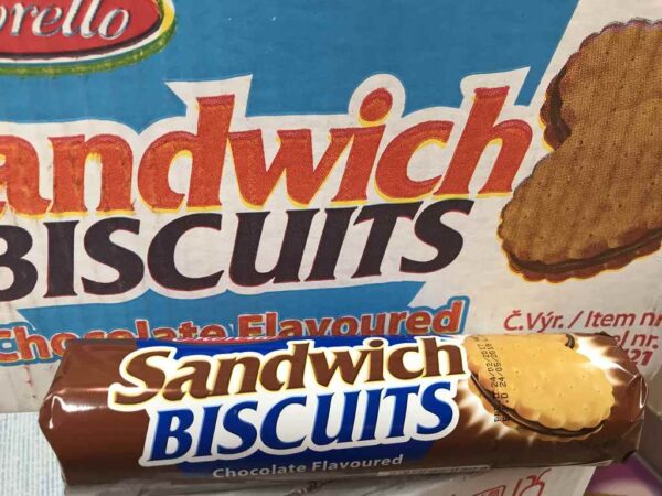 Galleta sándwich de chocolate