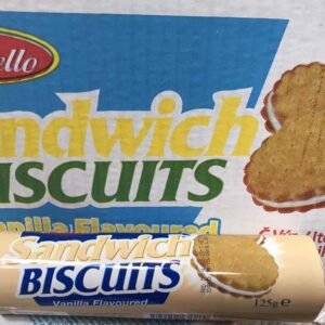 Galleta sándwich de vainilla