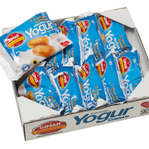 Magdalena góndola con yogur