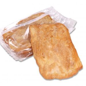 Torta de sal envuelta.