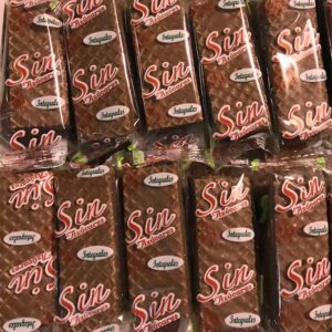 Boer bañado en chocolate con Maltitol