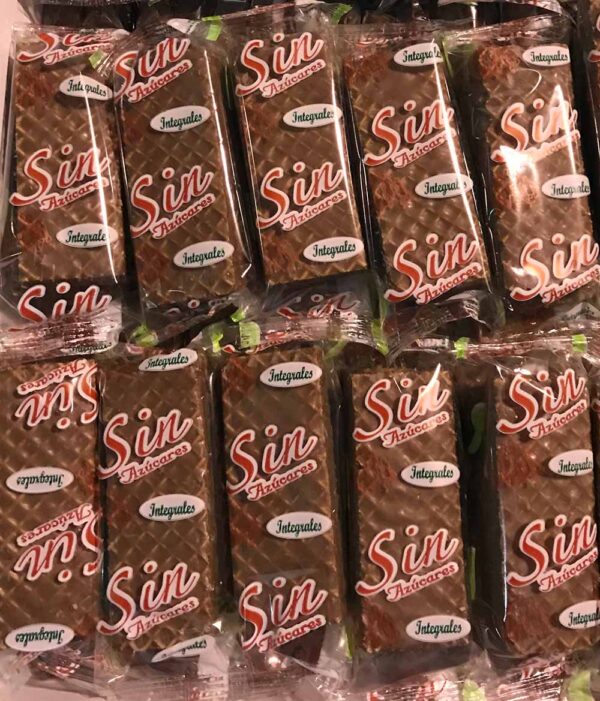 Boer bañado en chocolate con Maltitol