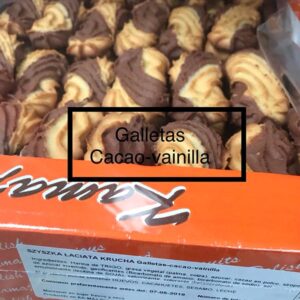 Galletas de cacao y vainilla