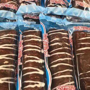 Cañas crema baño choco