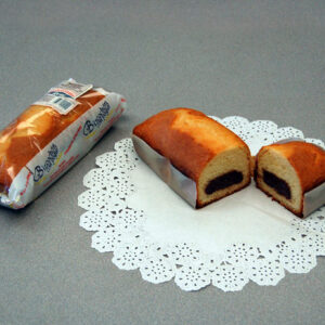 Bizcocho de yogur relleno de crema de cacao