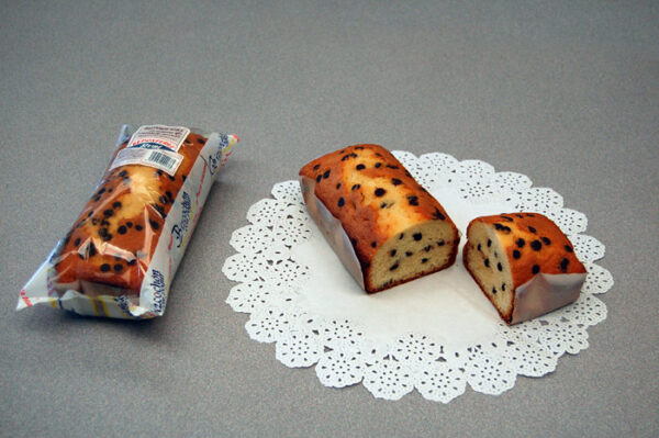 Bizcocho de yogur con pepitas de chocolate