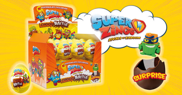 Huevos sorpresa SuperZings