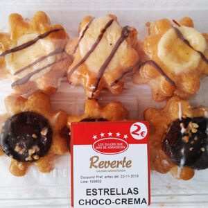 Estrellas Chocolate y crema