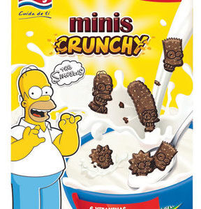 Minis crunchy The Simpsons