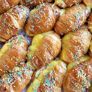 Croisant rellenos de crema