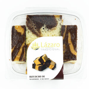 Bizcocho marmoleado calado