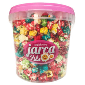 Palomitas de maíz dulces de colores