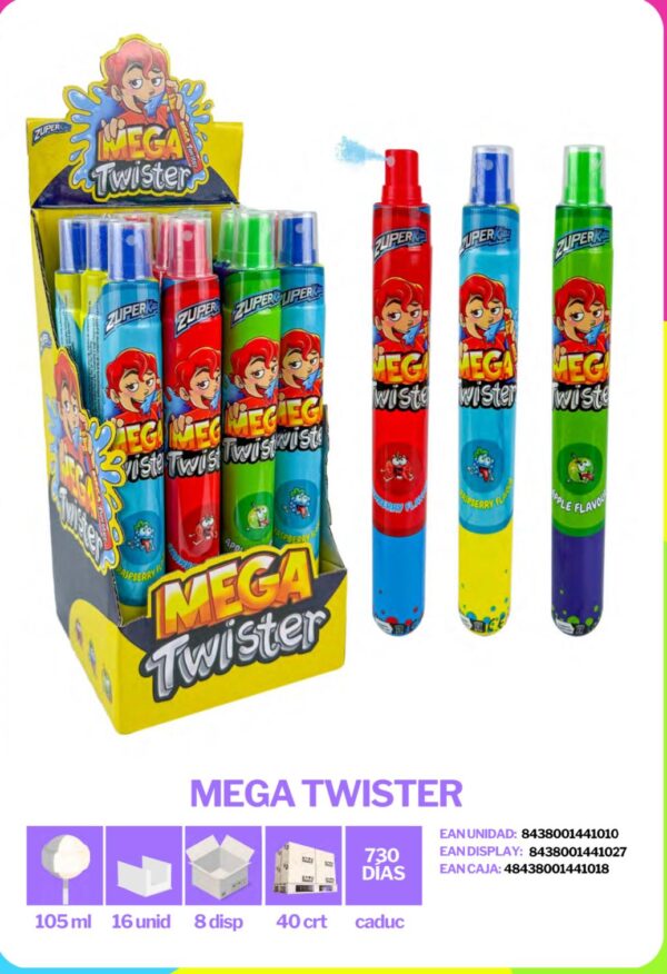 golosina MEGA TWISTER