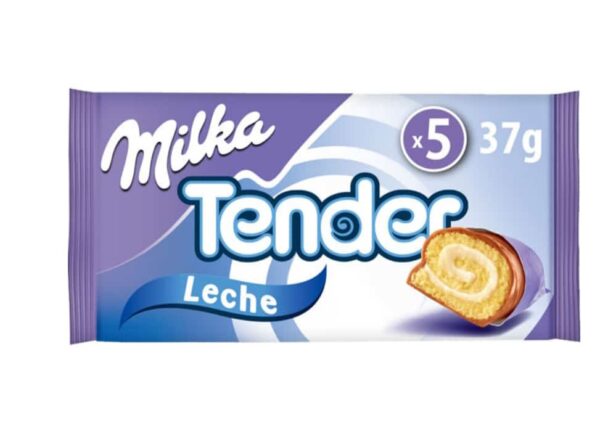 MILKA TENDER LECHE 5 UND.