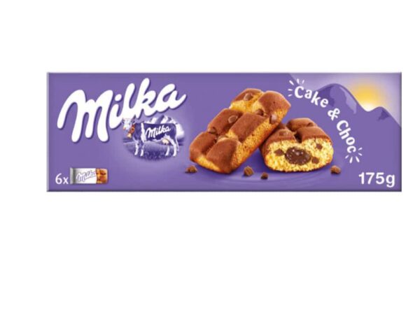 MILKA CAKE & CHOC  175 GRM.