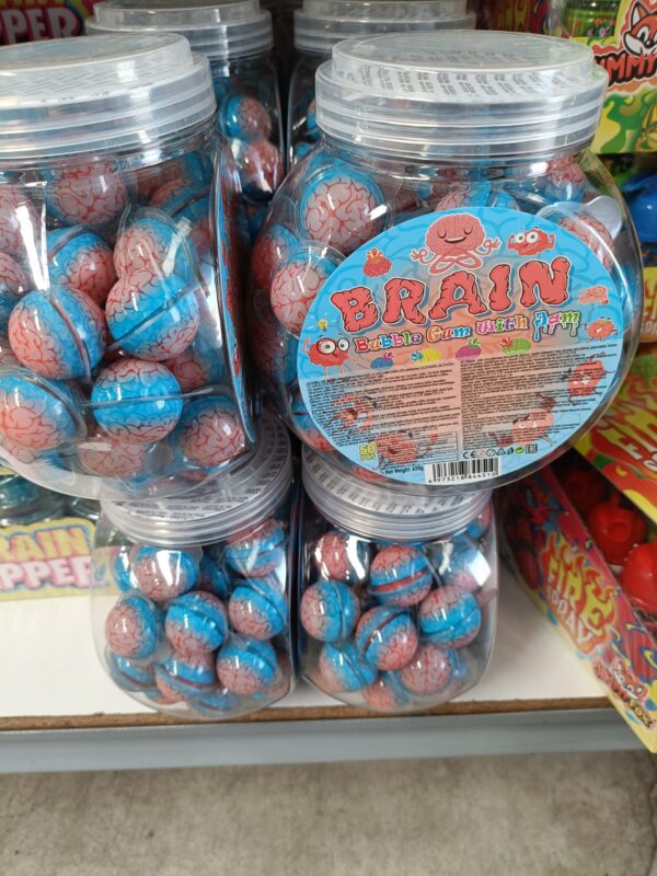 golosina BRAIN BUBBLE GUM WITH JAM
