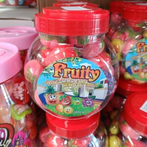 golosina FRUITY GUMMY CANDY WITH JAM XXL