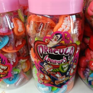 golosina LOLLIPOPS DRACULA CHUPETE