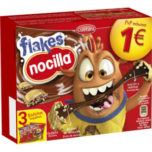 Galletas Flakes Nocilla