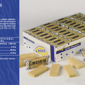 Barquillo de coco envuelto