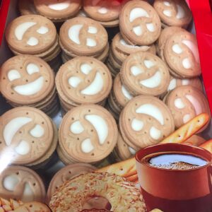 Risitas rellenas choco blanco