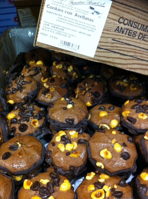 Cookies de avellana