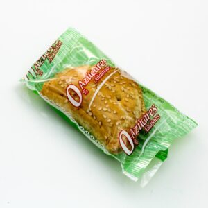 Empanadilla integral sin azucar envuelta.