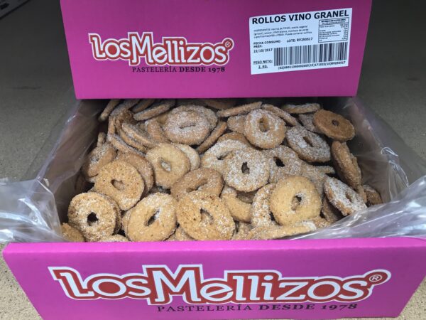 Rollos vino.