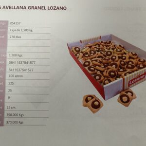 LOZANO NUTTIS CHOCO GRANEL 1.5 KGR.
