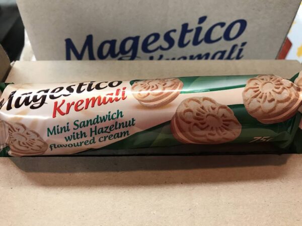 Galleta Magestico de avellana