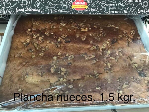 Plancha de nueces