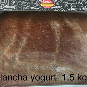 Plancha de yogur