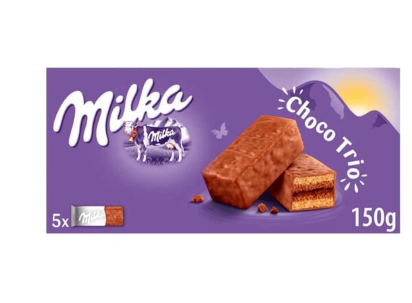 MILKA CHOCO TRIO 150 grm.