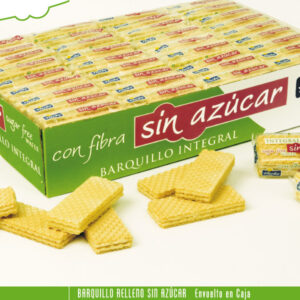 Barquillo de coco sin azúcar env.