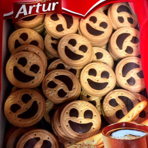 Risitas rellenas de chocolate