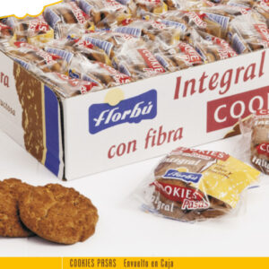 Cookies de pasas integral envuelto 1,8kgr