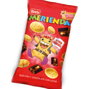 Quely Merienda y Chocolate con leche