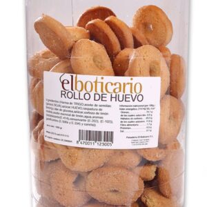 Rollo de huevo, sin azúcar, bote.